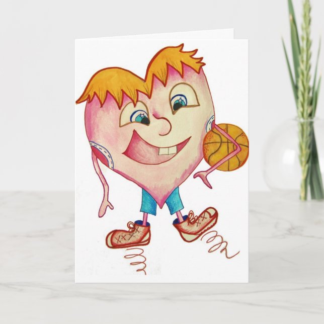 Lyckligt valentin dagkort helgkort (Framsida)