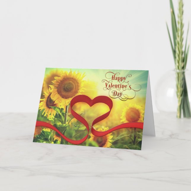 Lyckligt Valentinnes dagkort Helgkort (Framsida)
