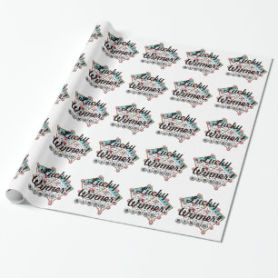 Lyckligt vinnareBingotema Presentpapper