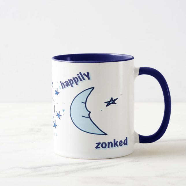 Lyckligt Zonked mugg (Höger)