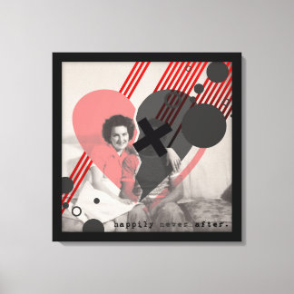 Lyckligtvis aldrig efter canvastryck