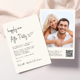 Lyckligtvis allt efter att fotopatoden har tagits inbjudningar