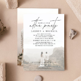 Lyckligtvis allt efter Party 2-fotobröllop Meddelande