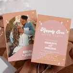Lyckligtvis allt efter Party Groovy Elopement Bröl Inbjudningar<br><div class="desc">Lyckligtvis allt efter inbjudan till Party Groovy Elopement Wedding</div>