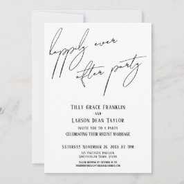 Lyckligtvis allt efter Party har modern Avslappnad Inbjudningar