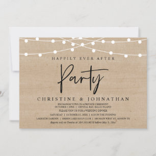 Lyckligtvis allt efter party, stryper Ljus elev Inbjudningar