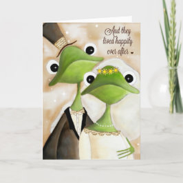 Lyckligtvis alltid efter - Bröllop Card Kort
