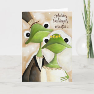 Lyckligtvis alltid efter - Bröllop Card Kort