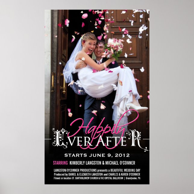 Lyckligtvis alltid efter - Bröllop Poster filmen (Framsidan)