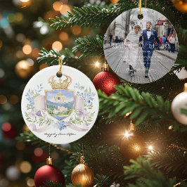 Lyckligtvis alltid efter | Den första jultomten, g Julgransprydnad Keramik