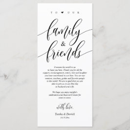 Lyckligtvis alltid efter, så sätter Ställe tackkor Program