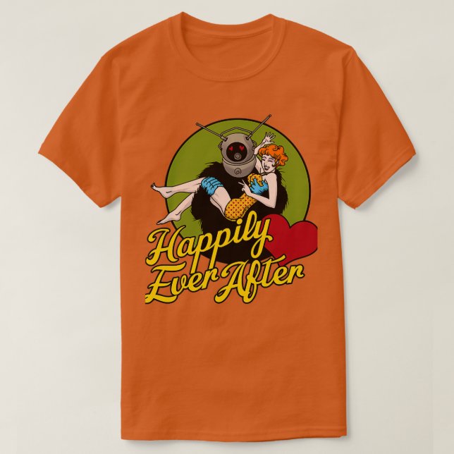 Lyckligtvis alltid efter t shirt (Design framsida)