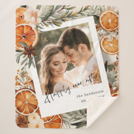 Lyckligtvis efter Boho Winter Bröllop