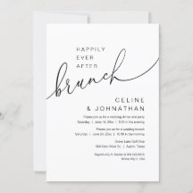 Lyckligtvis efter Brunch, Bröllop Elopement Party