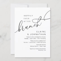 Lyckligtvis efter Brunch, Bröllop Elopement Party