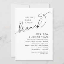 Lyckligtvis efter Brunch, Bröllop Elopement Party