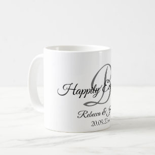 Lyckligtvis efter Monogram kaffe Mugg