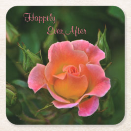 Lyckligtvis efter Ro Underlägg Papper Kvadrat