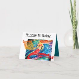 Lyckligtvis födelsedag kort