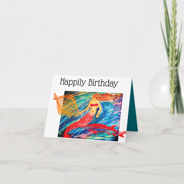 Lyckligtvis födelsedag kort (Framsida)