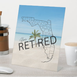 Lyckligtvis pensionerad Florida Karta och Tropical