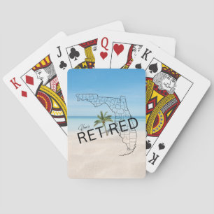Lyckligtvis pensionerad Florida Tropical Beach & H Casinokort