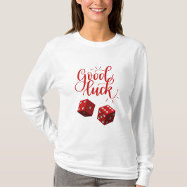 lyckodags tärningar t shirt