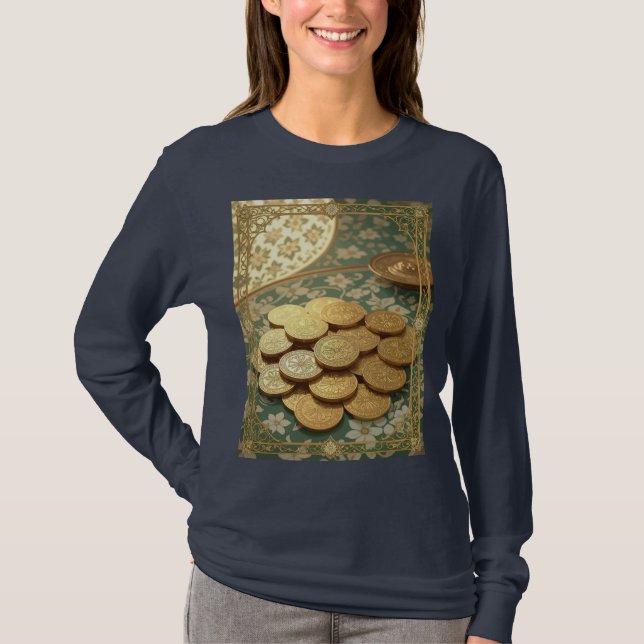 Lyckofordran Sekkeh Betydelse T Shirt (Framsida)