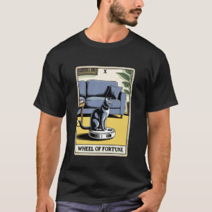 Lyckohjulet Robotdammsugare Roligt Tarot  T Shirt