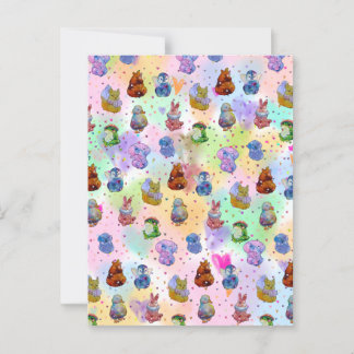 Lyckokarameller Vykort