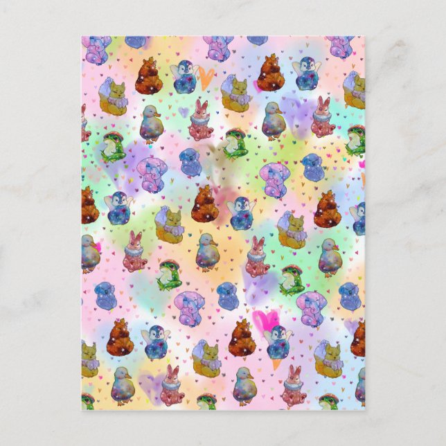 Lyckokarameller Vykort (Framsida)