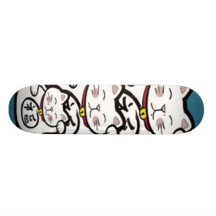 lyckokatter skateboard bräda 20,5 cm