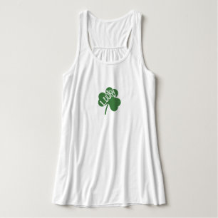 Lyckoklöver Saint Patrick's Tröja Linne Med Racerback