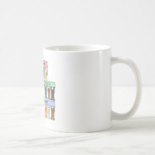 Lyckönskan för hjärtatransplantatårsdag kaffemugg