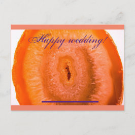 Lyckönskningskort Glad Bröllop! Vykort