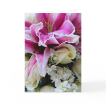 Lyckönskningskort med blomsteromslag, kärleksdikt