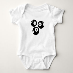 Lyckonummer 111 Svarta Bollar T Shirt