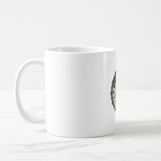 Lyckosam Katt POD Vektor Konst - Lyckosam Katt C Kaffemugg (Vänster)