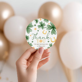 Lyckosamma Fördelar Baby Shower Förmånsetiketter Gåvor Etiketter