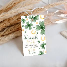 Lyckosamma Fördelar Baby Shower Märken Presentetikett