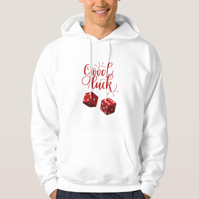 lyckotarningar hoodie (Framsida)