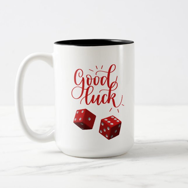 lyckotarningar Två-Tonad mugg (Vänster)