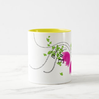 Lycksaligt Två-Tonad Mugg