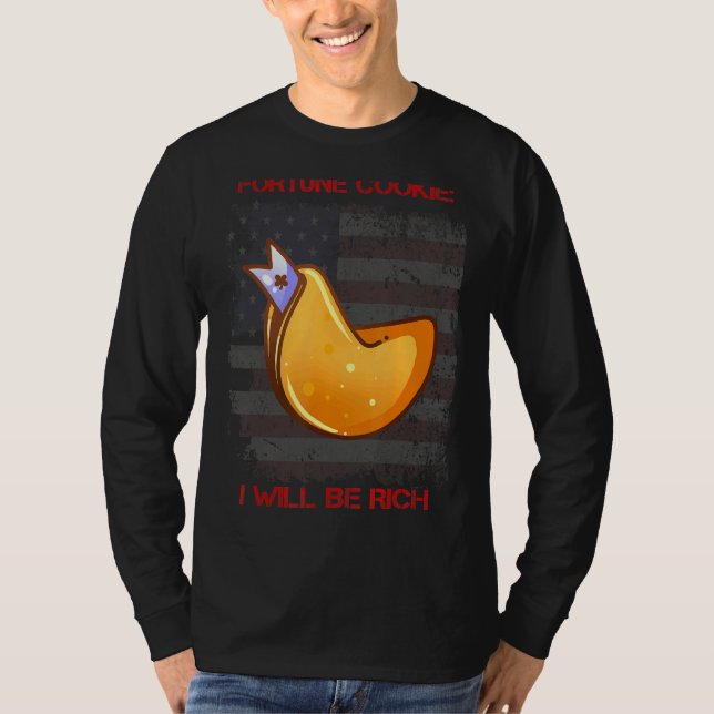 Lyckune Cookie... Jag ska säga Rik. T Shirt (Framsida)