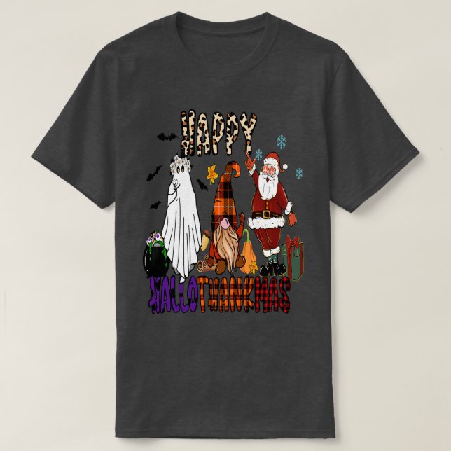 lyckyhallothanksmas 3 t shirt (Design framsida)