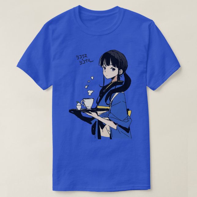Lycoris Recoil Tea T Shirt (Design framsida)
