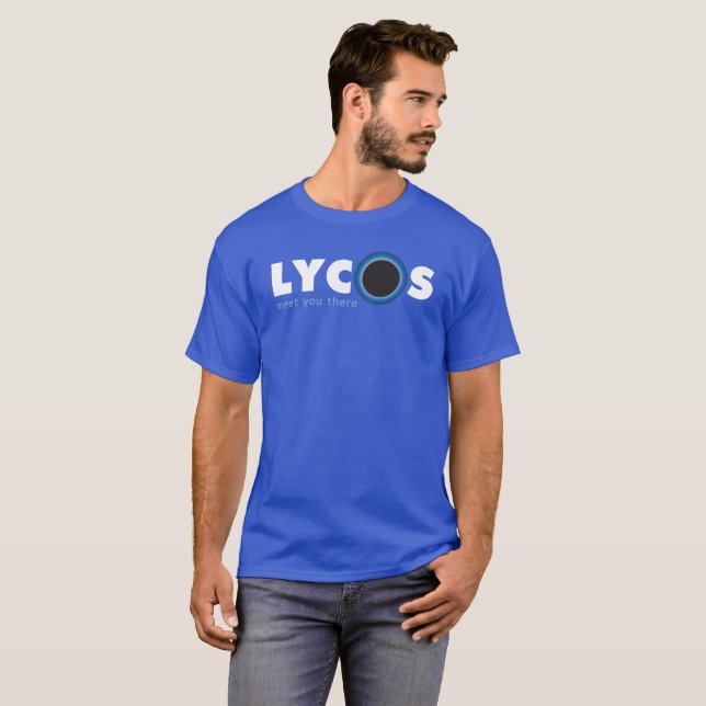 Lycos - möt dig där t shirt (Hel framsida)