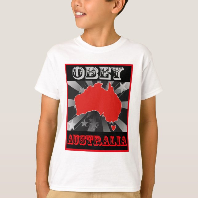 Lyda Australien Tee Shirt (Framsida)