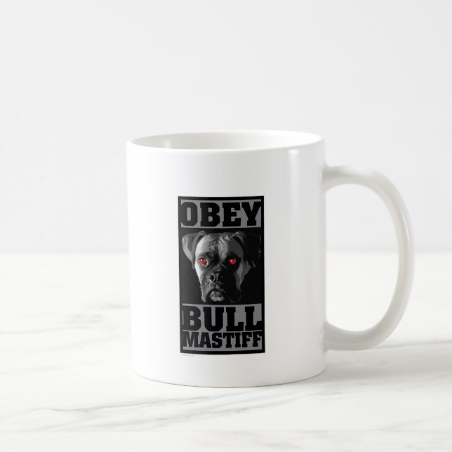 LYDA! BULLMASTIFF KAFFEMUGG (Höger)