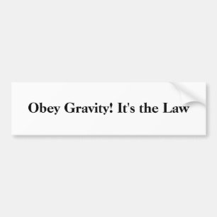 Lyda gravitation! bildekal